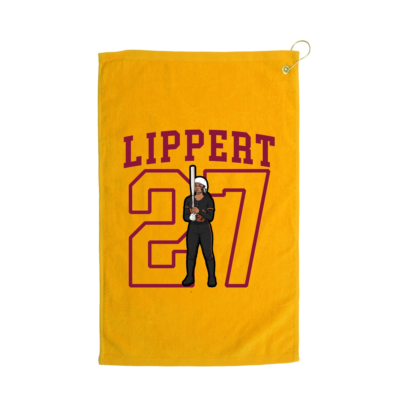 Golf Towel — Shirsey in Gold