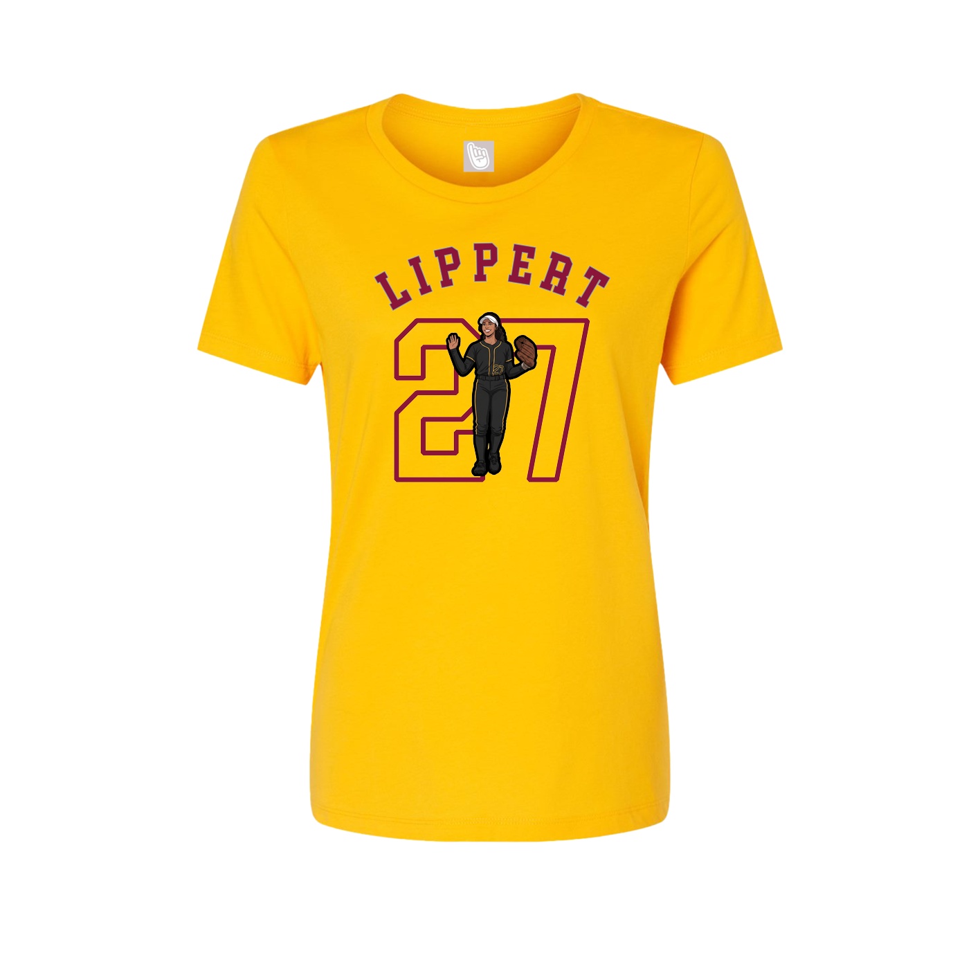 Womens Tee — Shirsey Arch in Gold