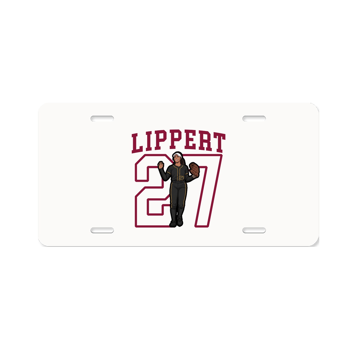 License Plate — Shirsey in Classic