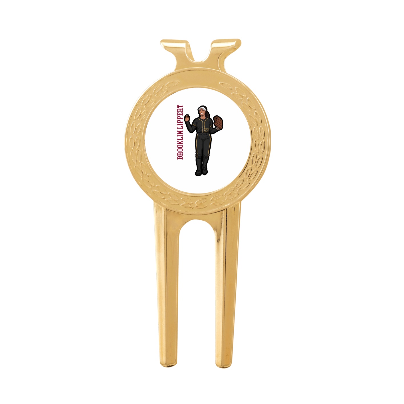 Divot Tool with Ball Marker — Name Vertical in Classic