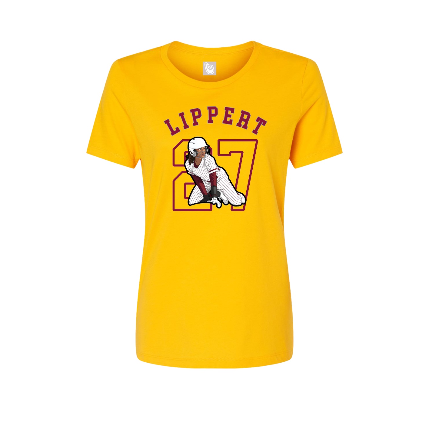 Womens Tee — Shirsey Arch in Gold
