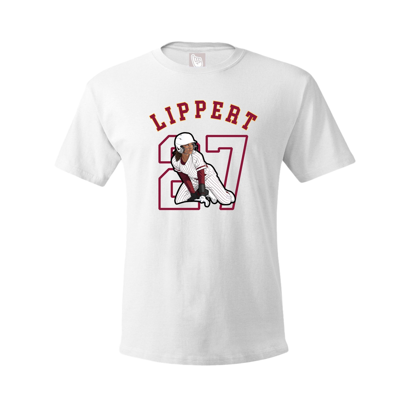 Youth Tee — Shirsey Arch in White