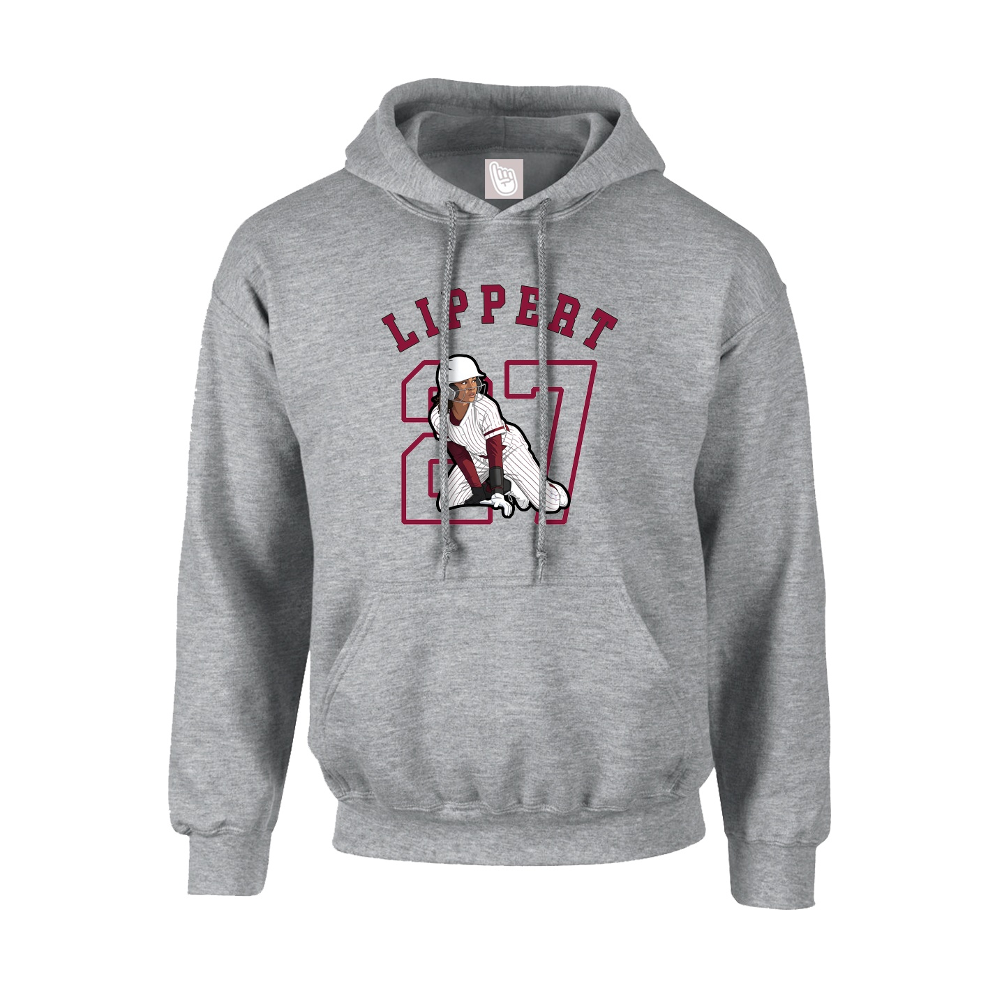 Hoodie — Shirsey Arch in Grey