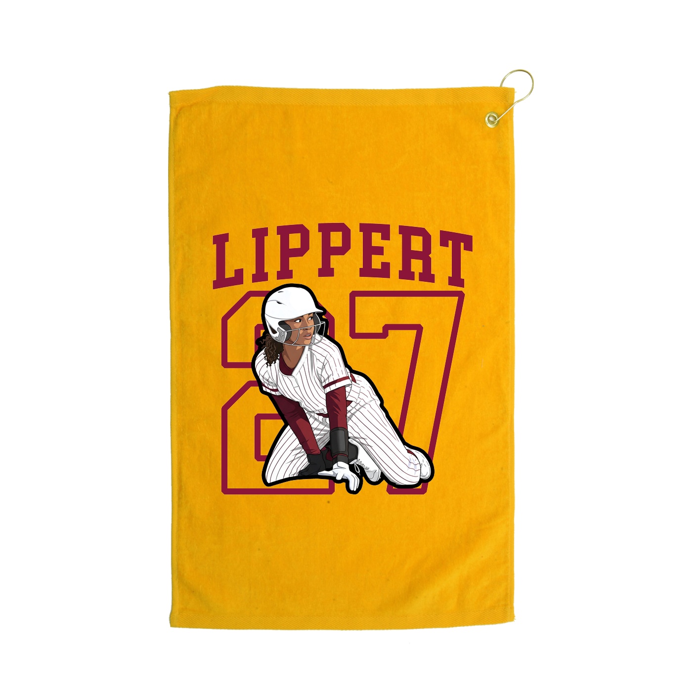 Golf Towel — Shirsey in Gold