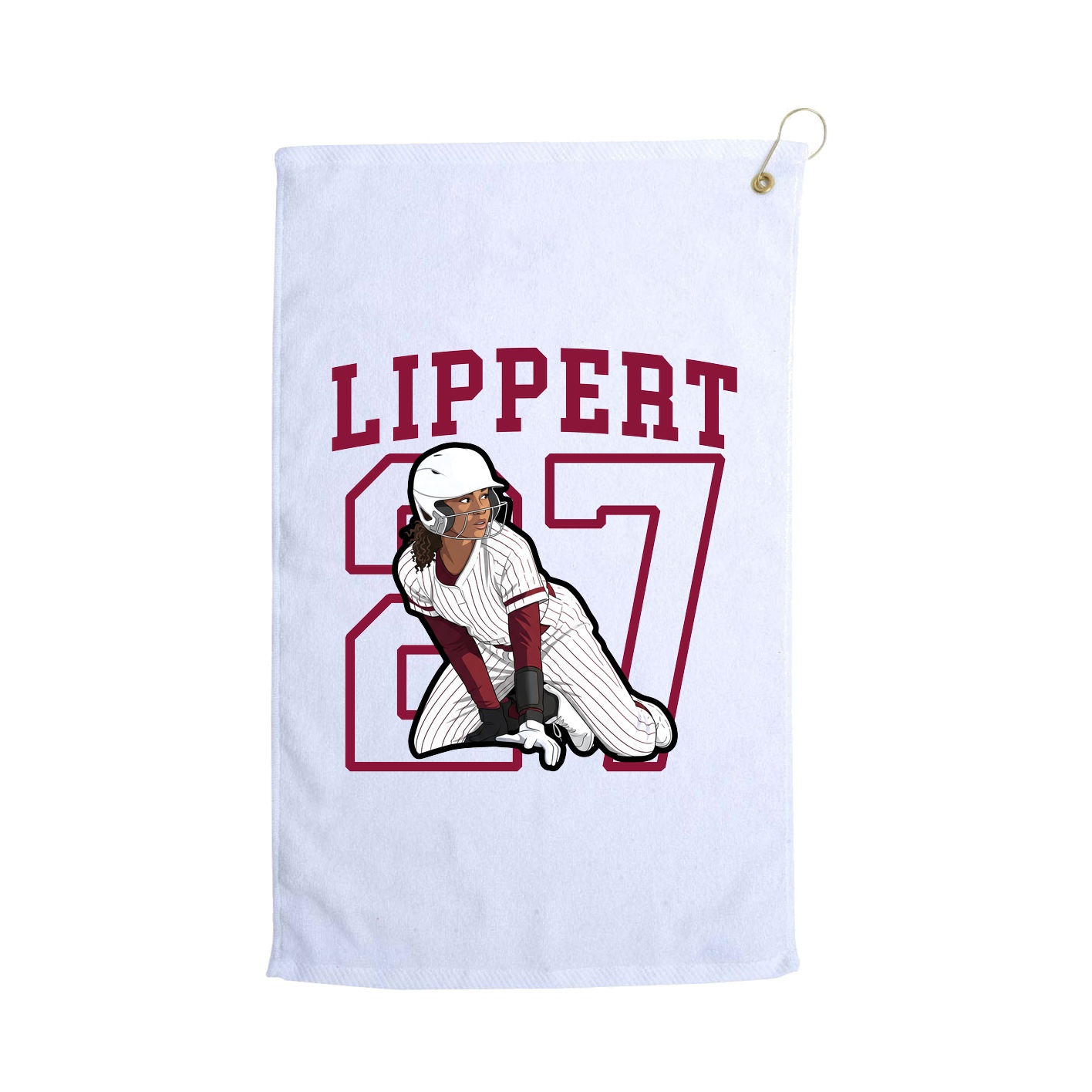 Golf Towel — Shirsey in White