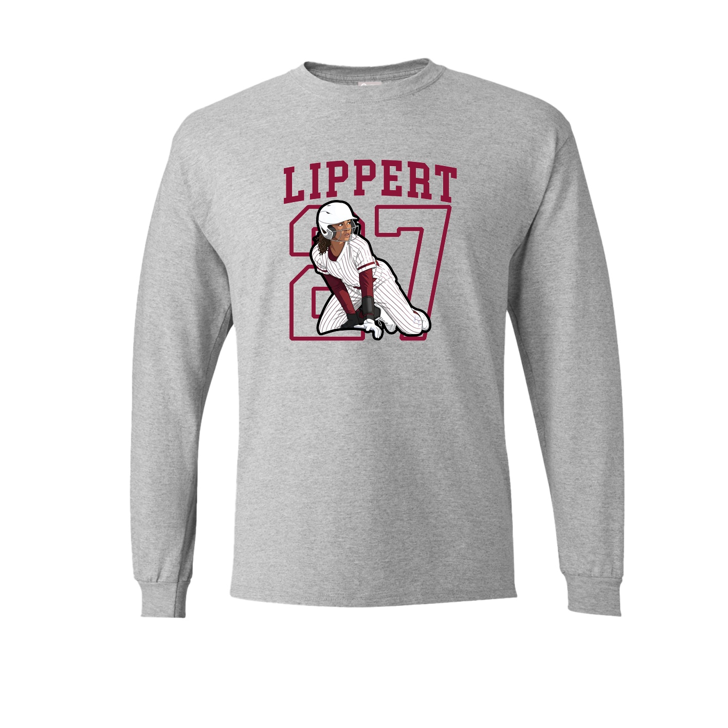 Long Sleeve Tee — Shirsey in Grey