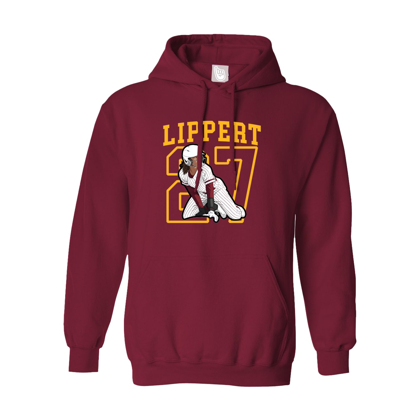Hoodie — Shirsey in Cardinal
