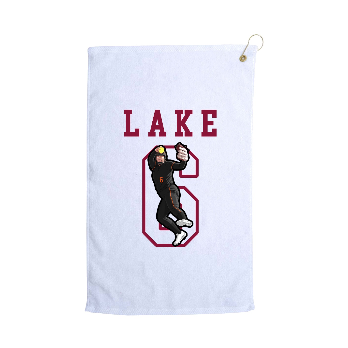 Golf Towel — Shirsey in White
