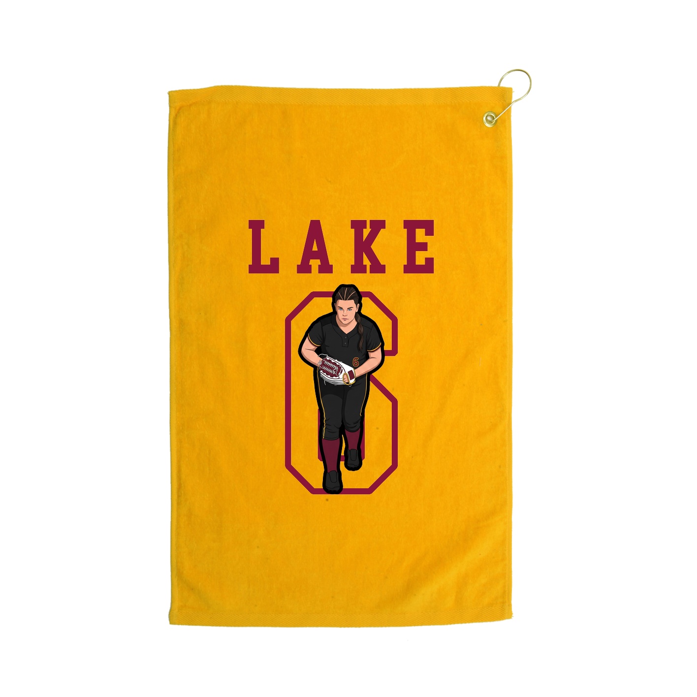 Golf Towel — Shirsey in Gold