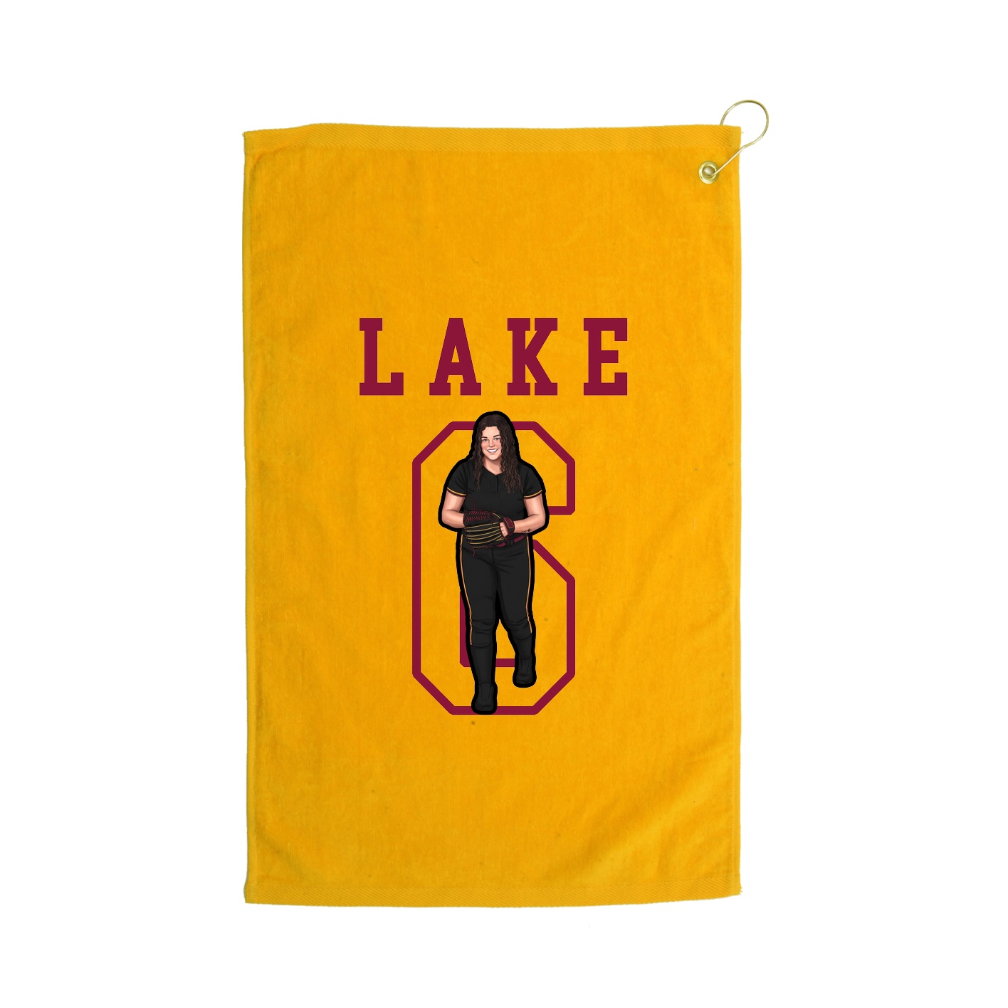Golf Towel — Shirsey in Gold