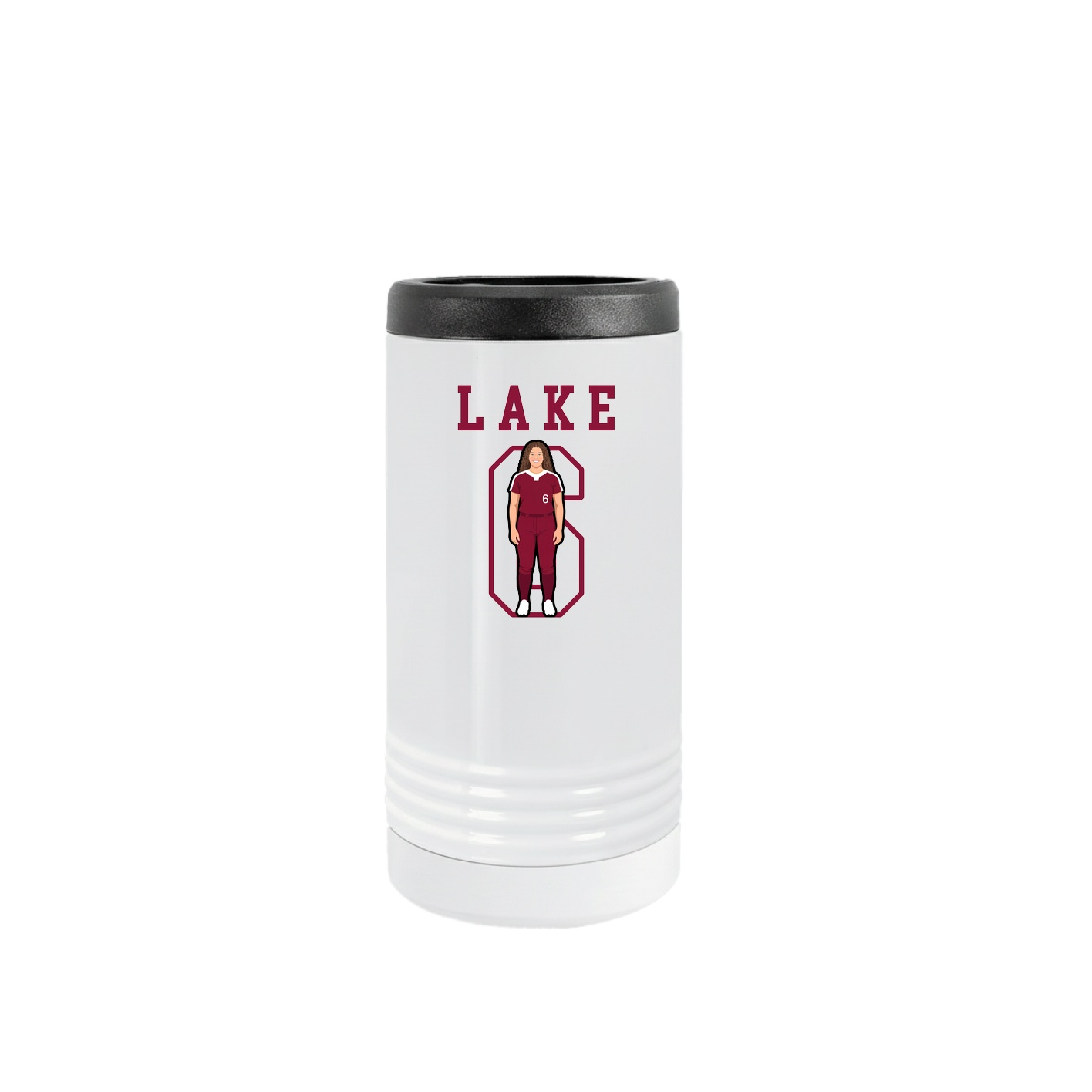 Slim Beverage Holder — Shirsey in White