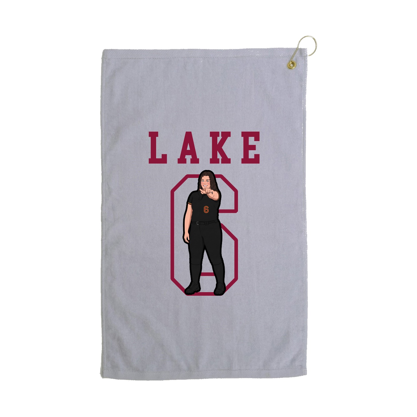 Golf Towel — Shirsey in Grey