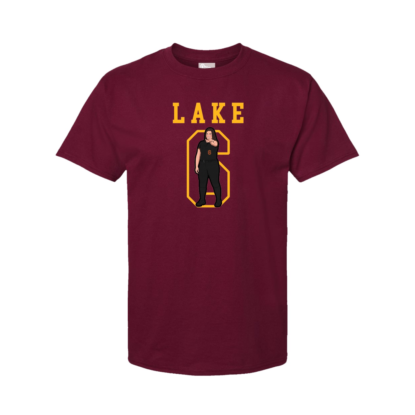 Youth Tee — Shirsey in Cardinal