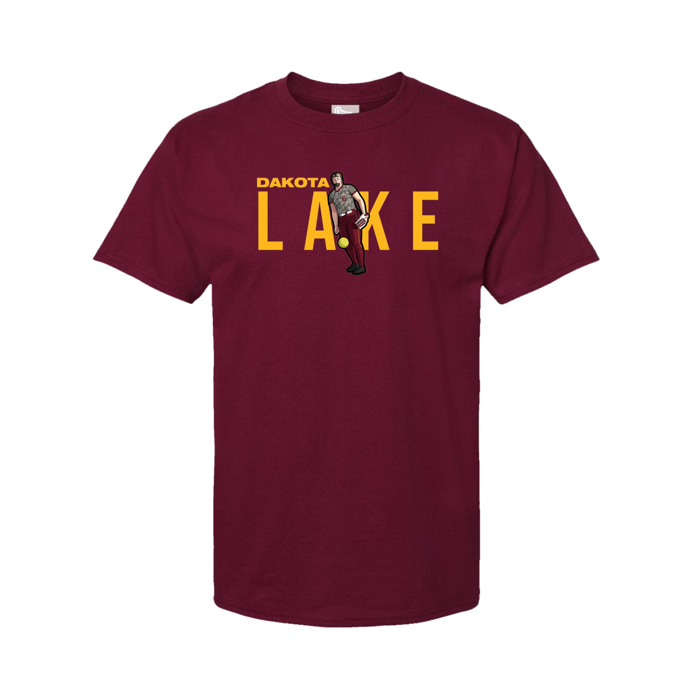 Tee — Player Name in Cardinal