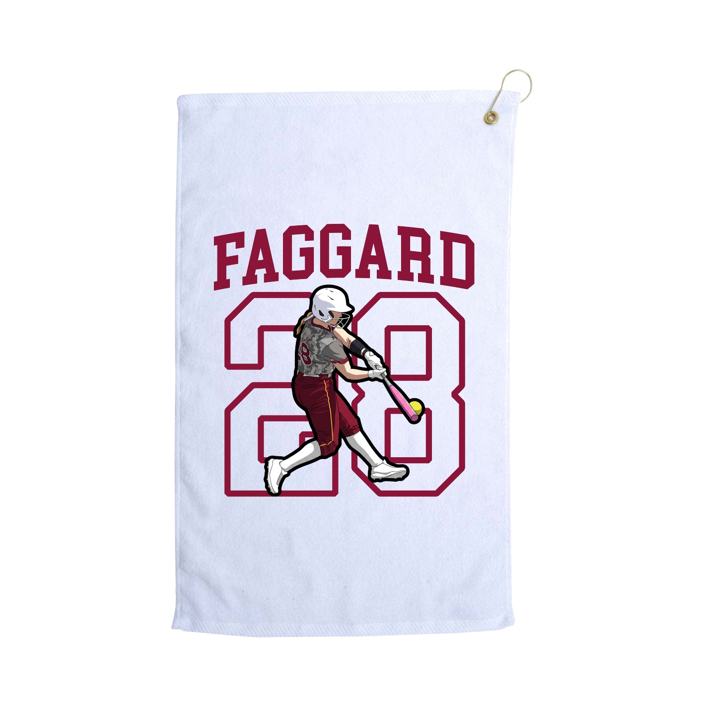 Golf Towel — Shirsey in White
