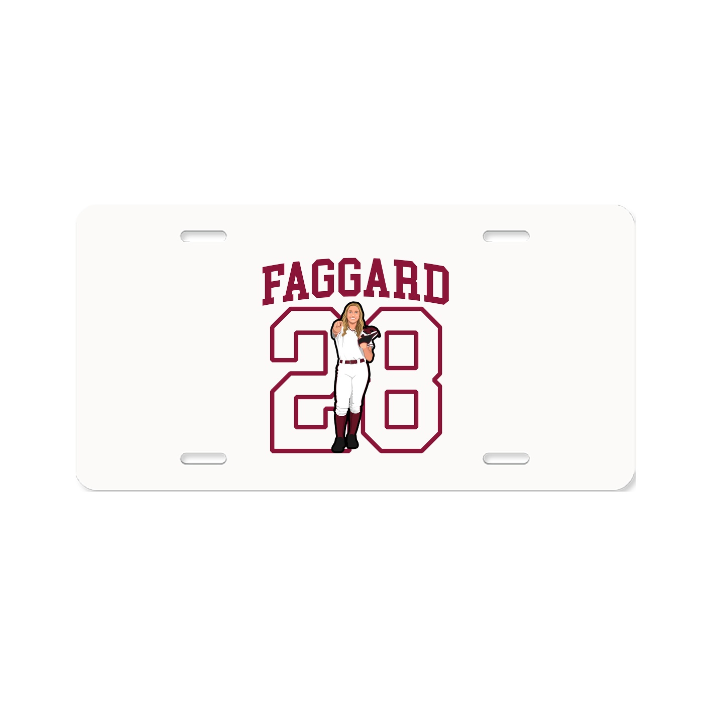 License Plate — Shirsey in Classic