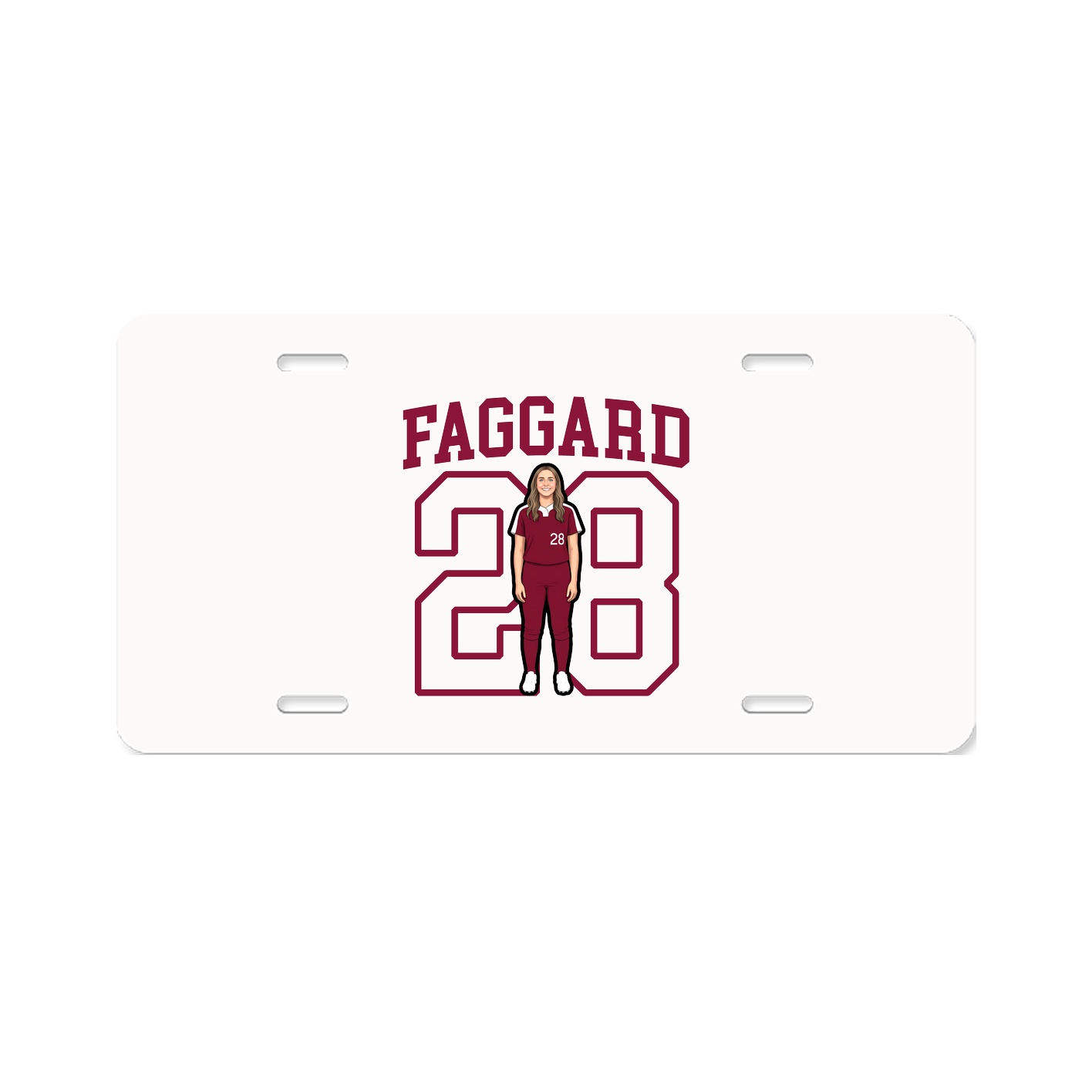 License Plate — Shirsey in Classic