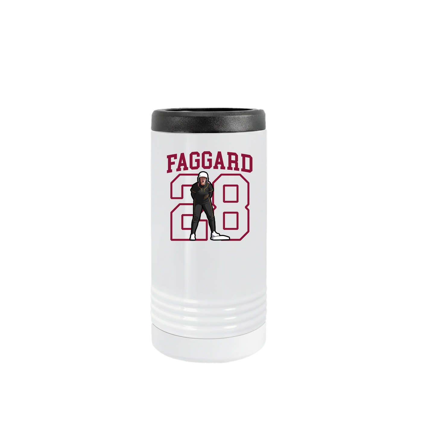 Slim Beverage Holder — Shirsey in White
