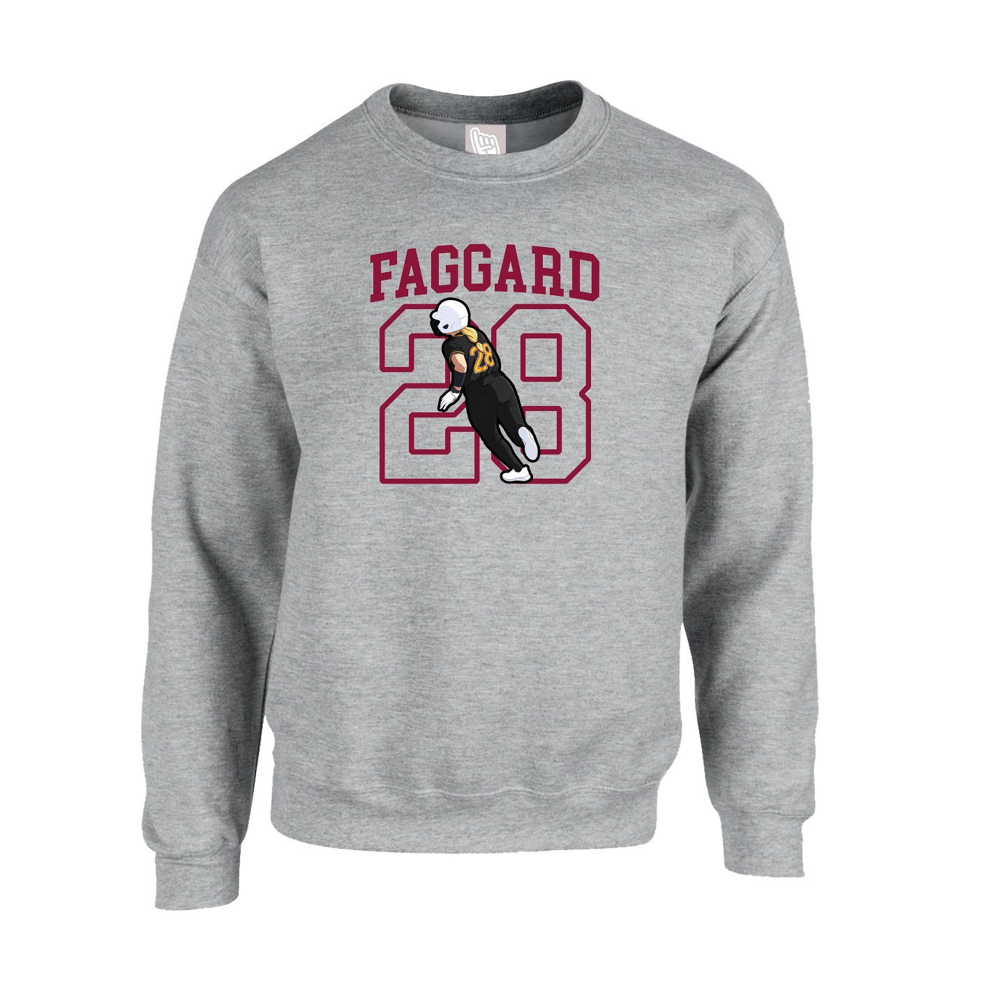 Fleece Crew — Shirsey in Grey