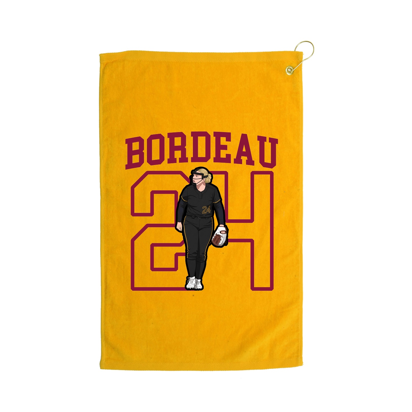 Golf Towel — Shirsey in Gold