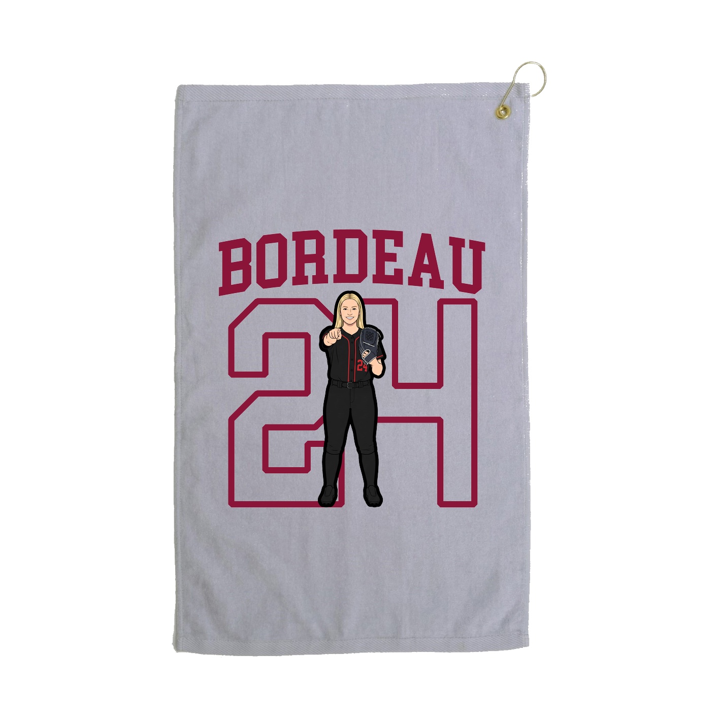 Golf Towel — Shirsey in Grey