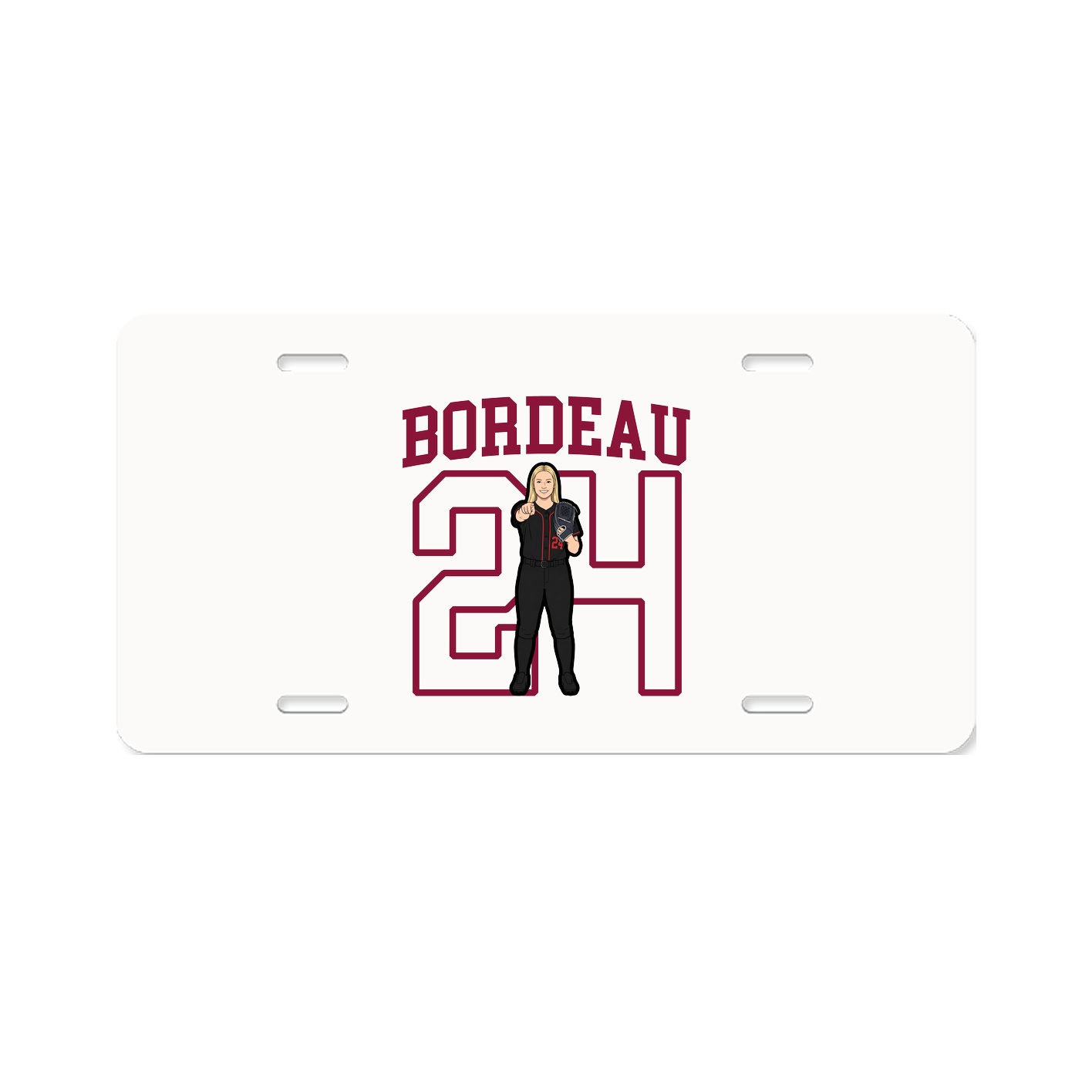 License Plate — Shirsey in Classic
