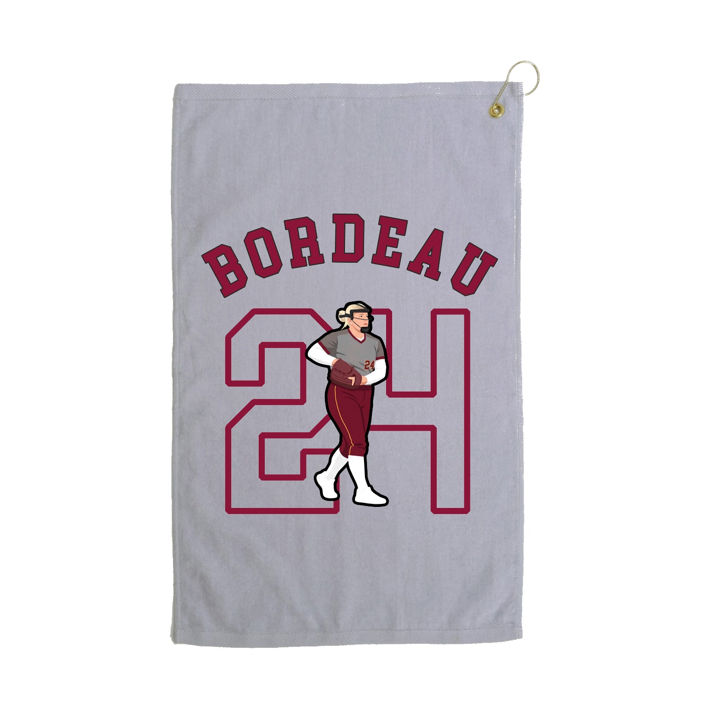 Golf Towel — Shirsey Arch in Grey