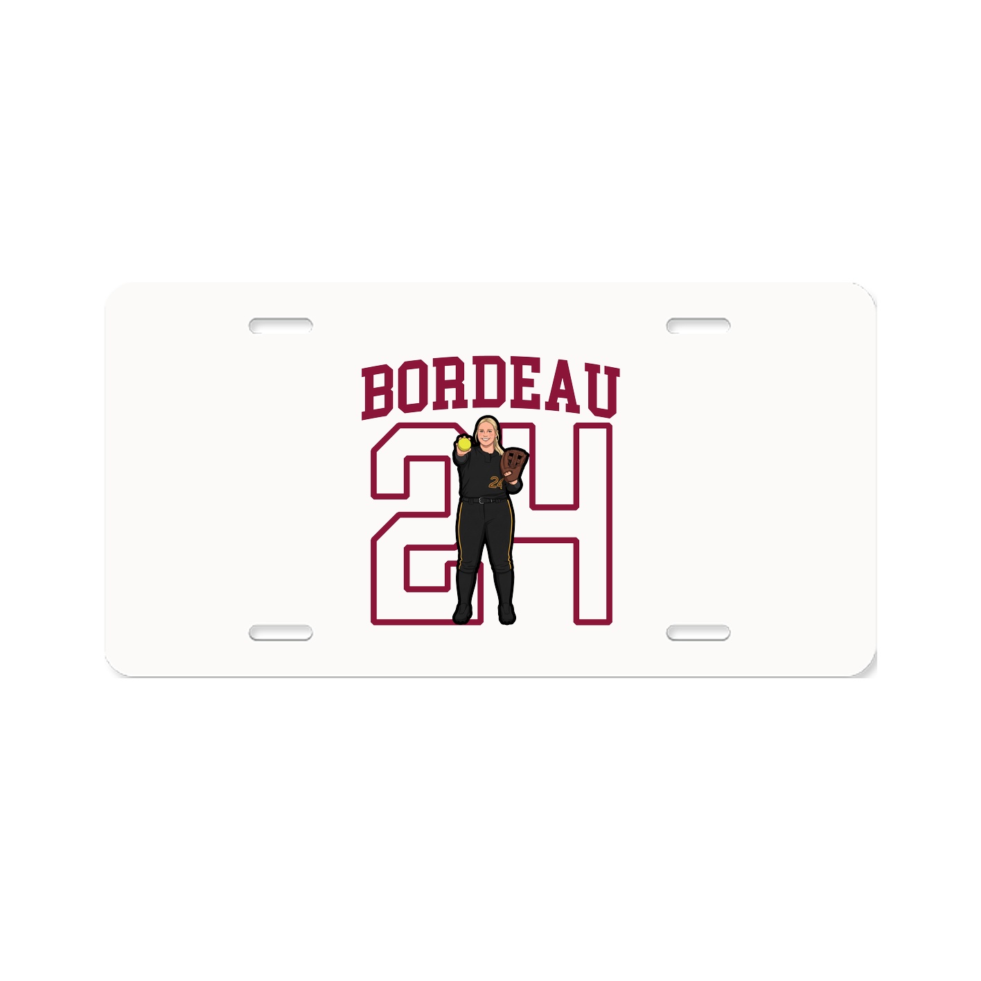 License Plate — Shirsey in Classic
