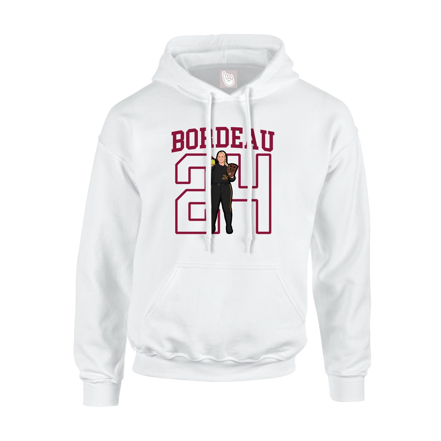 Youth Hoodie — Shirsey in White
