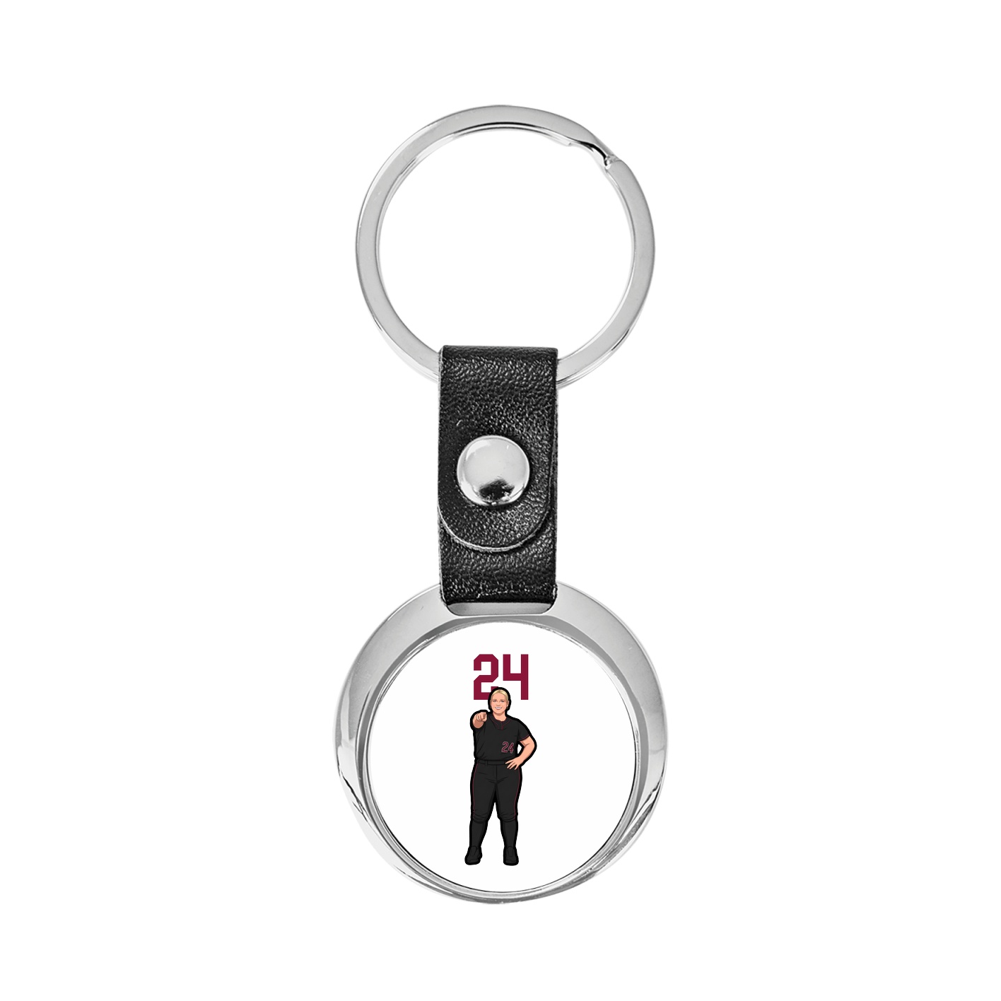 Key Chain — Number Top in Classic
