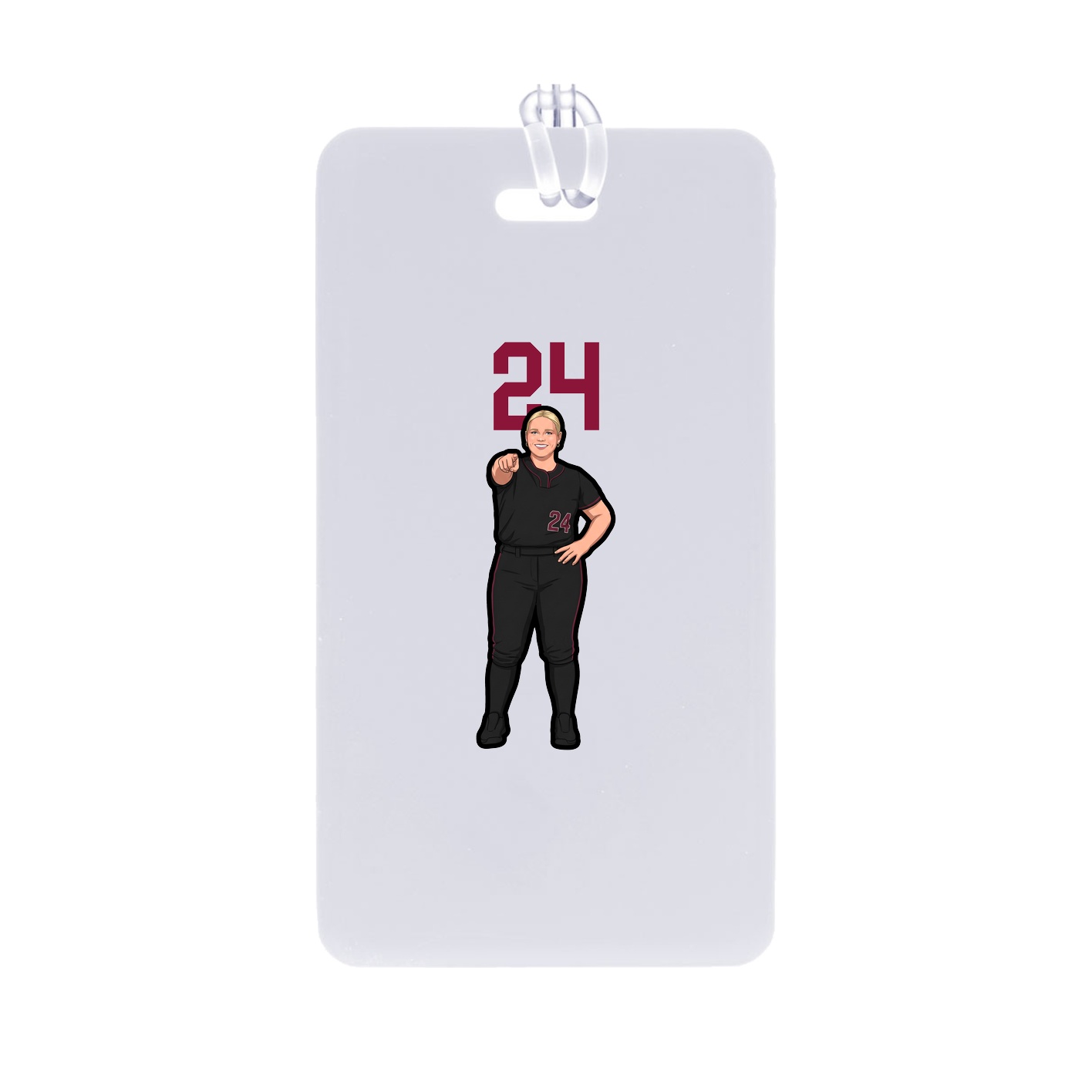 Bag Tag — Number Top in Classic