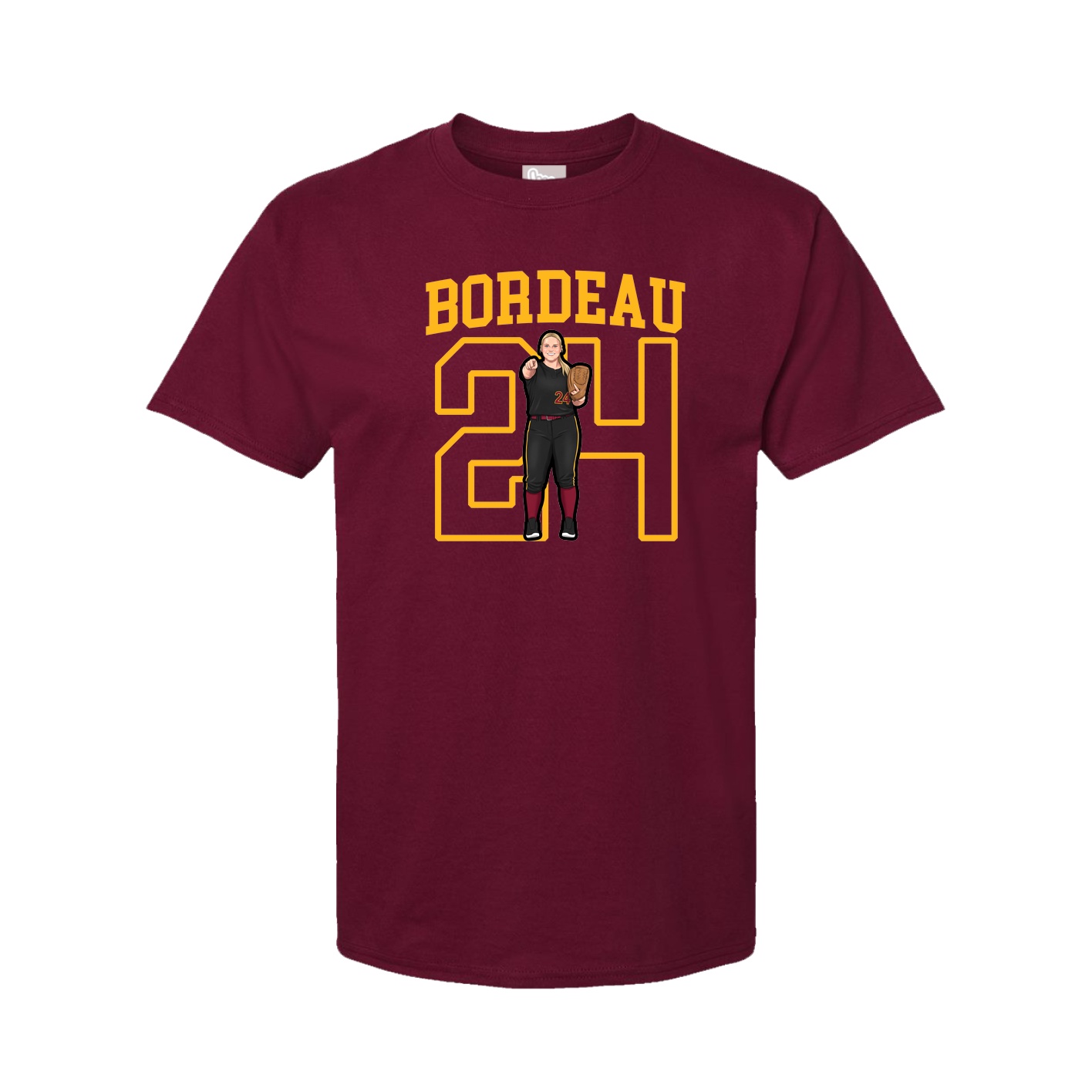 Youth Tee — Shirsey in Cardinal