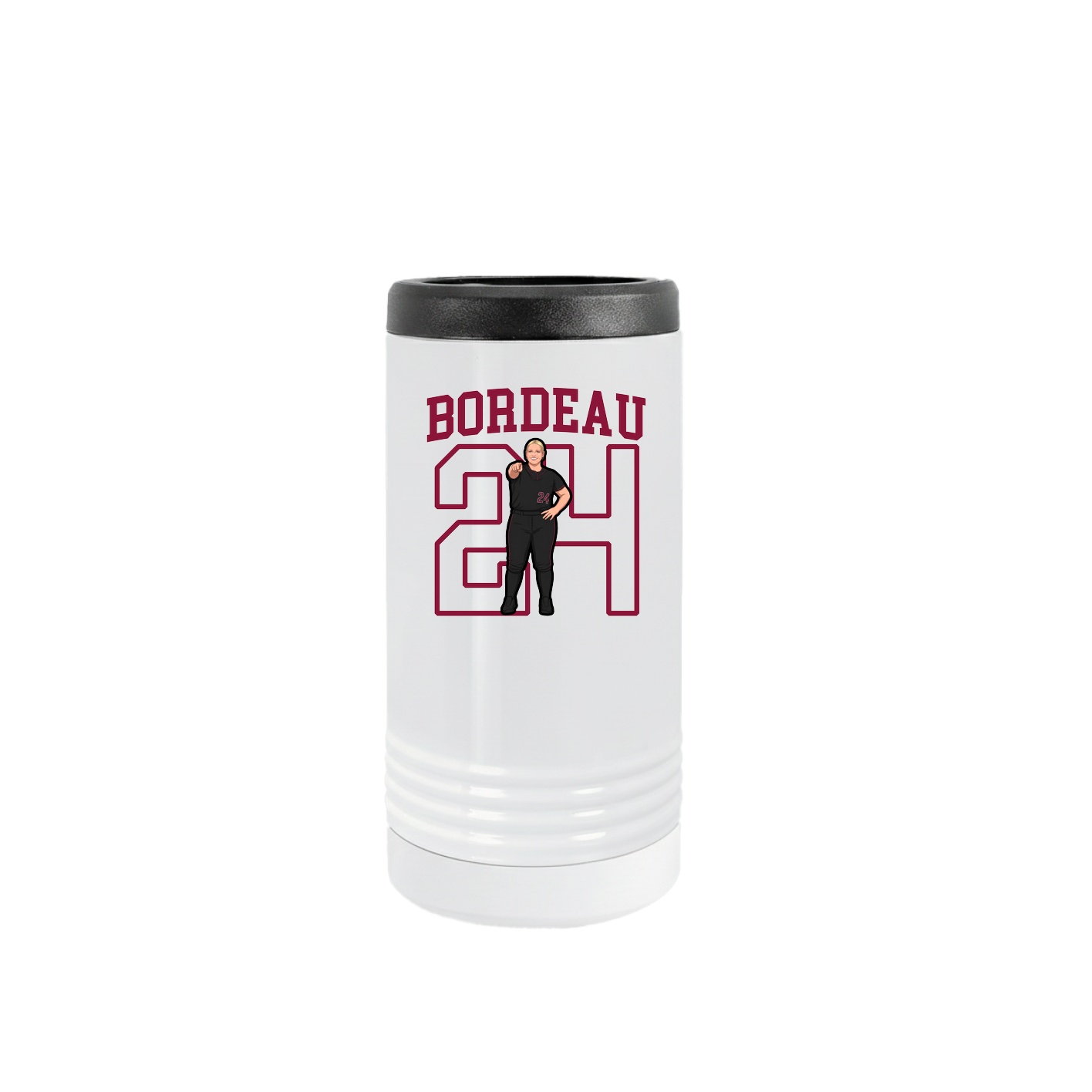 Slim Beverage Holder — Shirsey in White