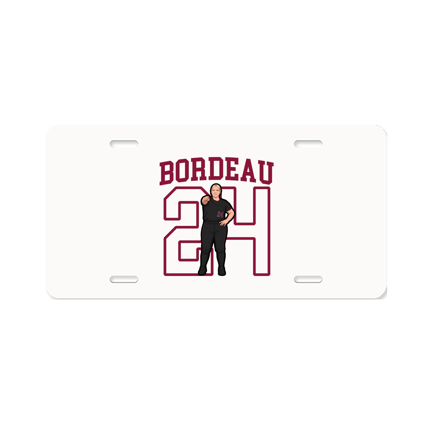 Aluminum License Plate