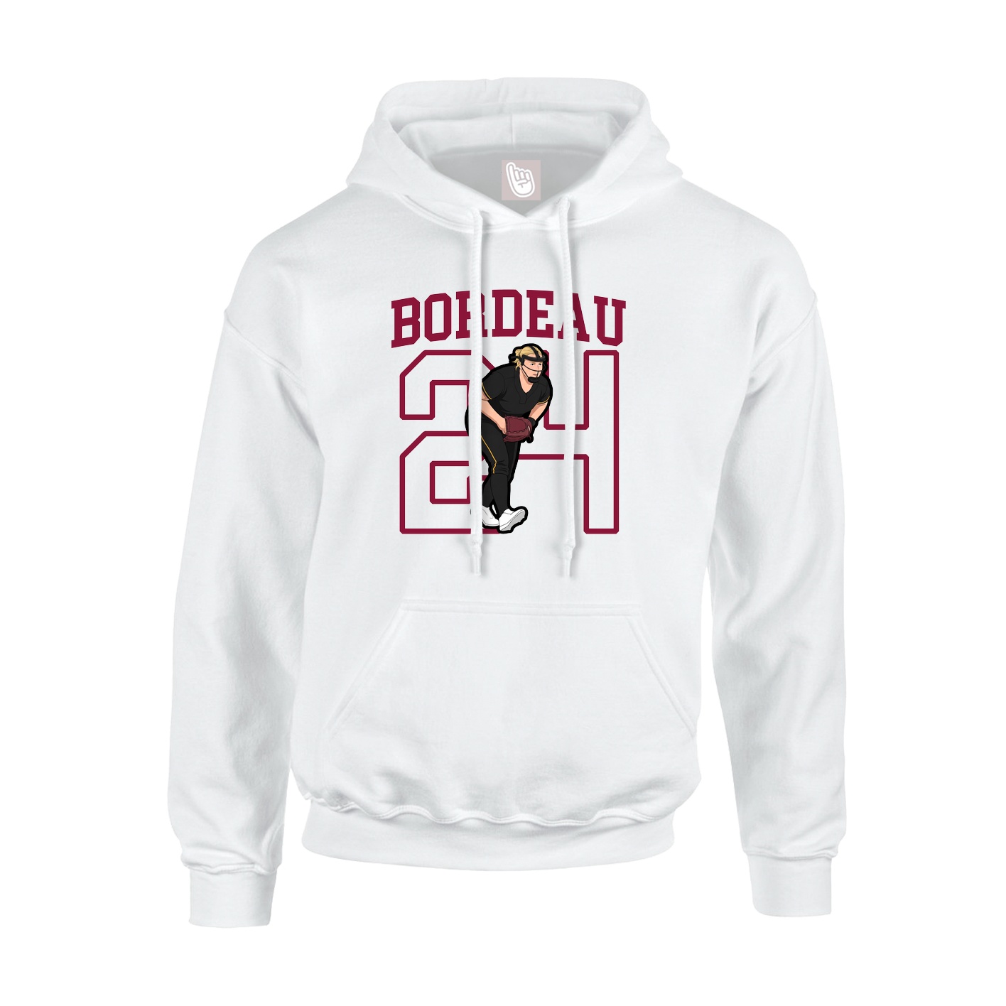 Youth Hoodie — Shirsey in White