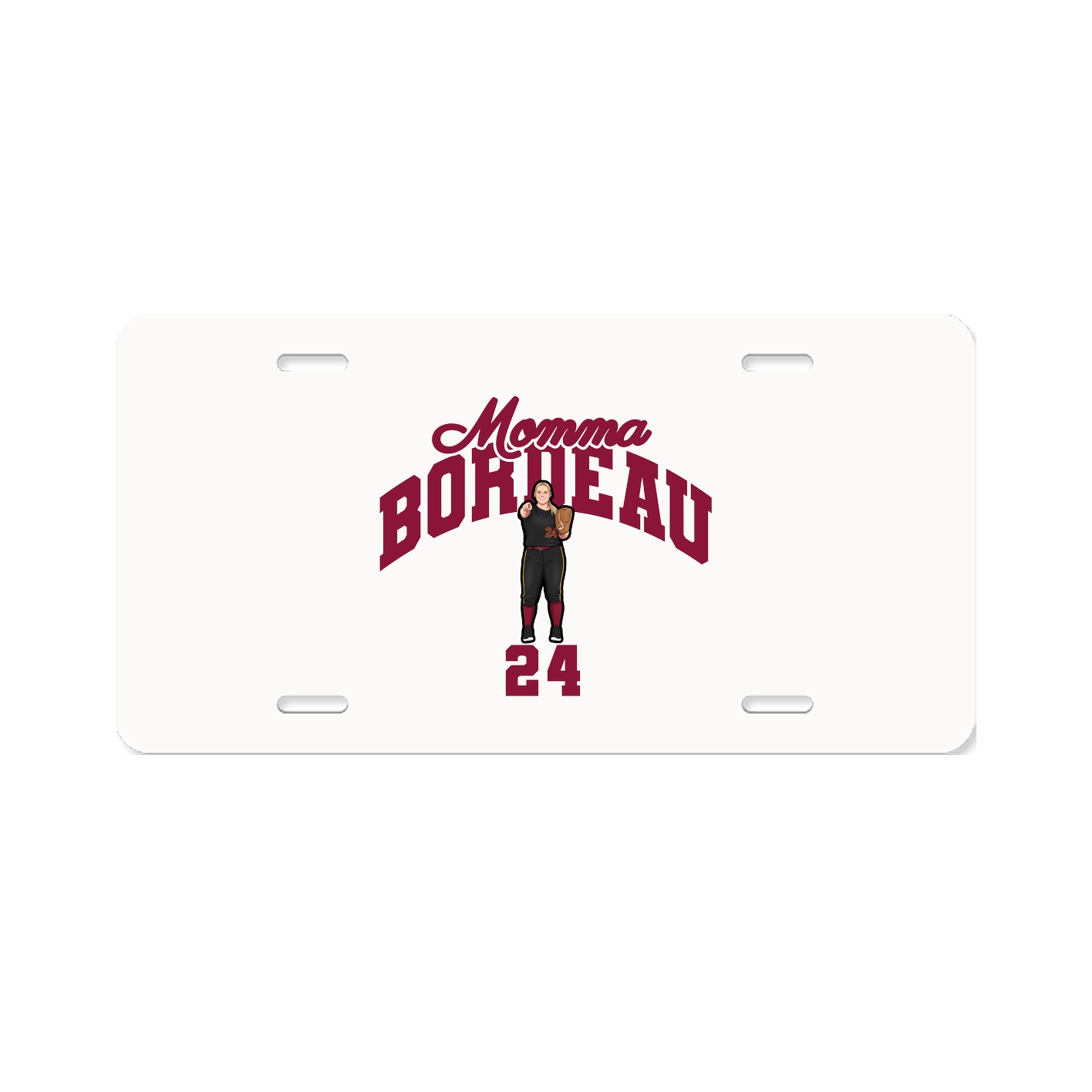 License Plate — Mothers Day Arch in Classic