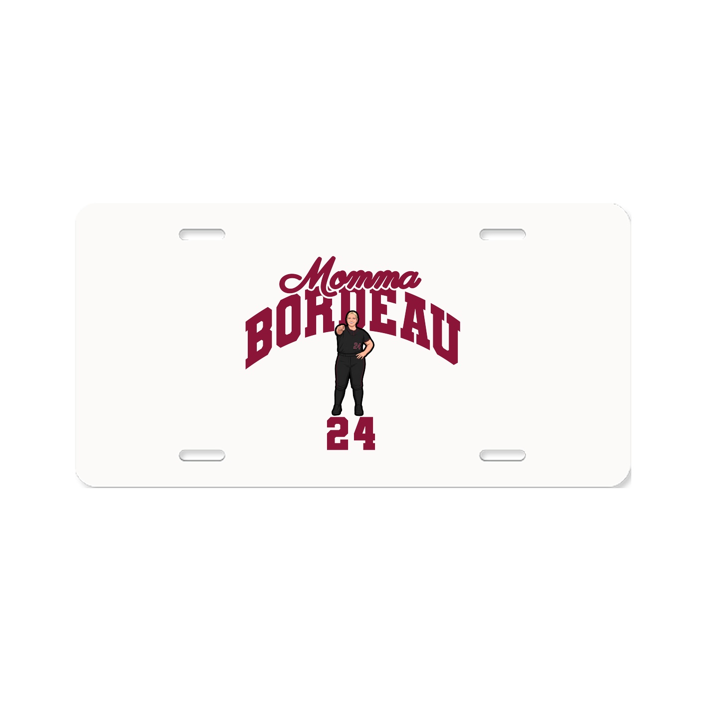 License Plate — Mothers Day Arch in Classic
