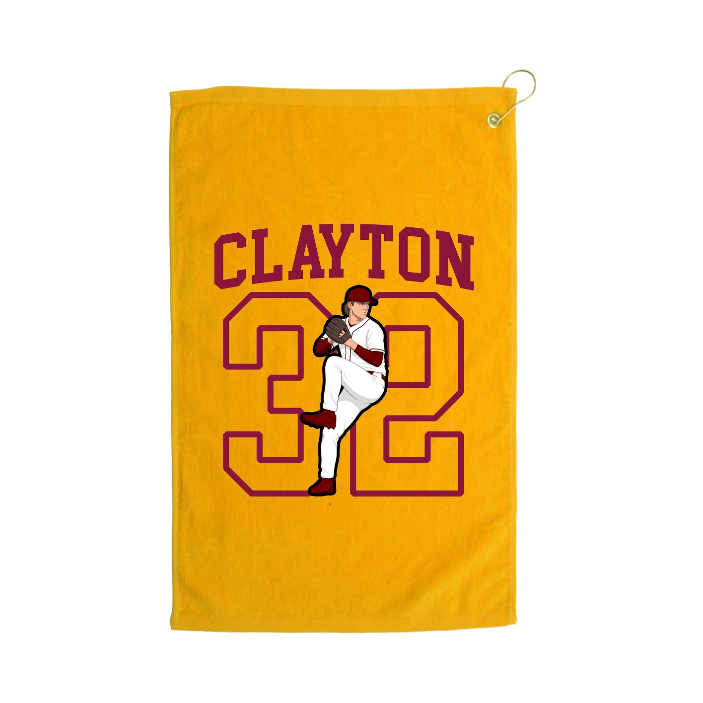 Golf Towel — Shirsey in Gold