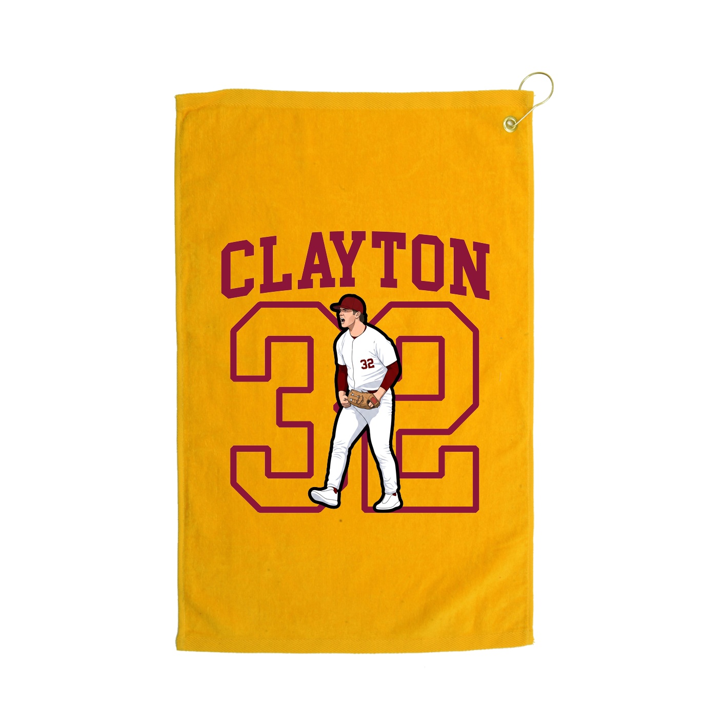 Golf Towel — Shirsey in Gold