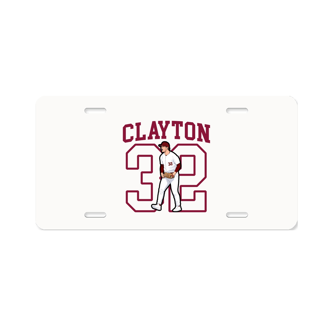 License Plate — Shirsey in Classic