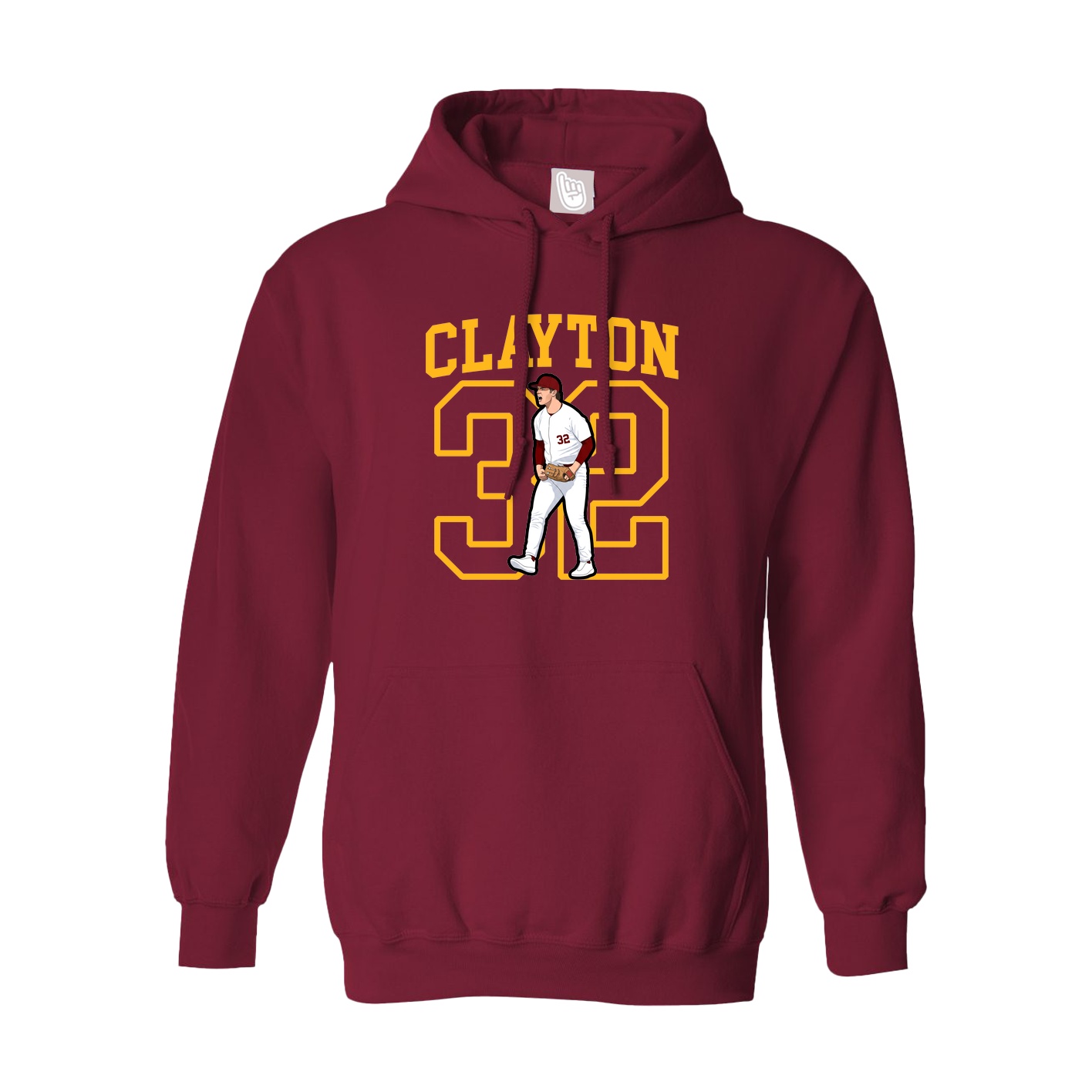 Hoodie — Shirsey in Cardinal