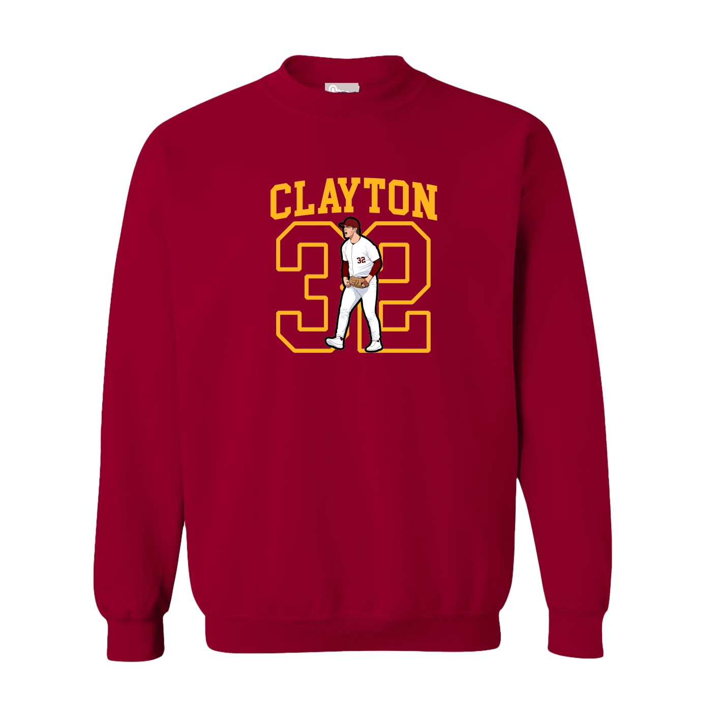 Fleece Crew — Shirsey in Cardinal