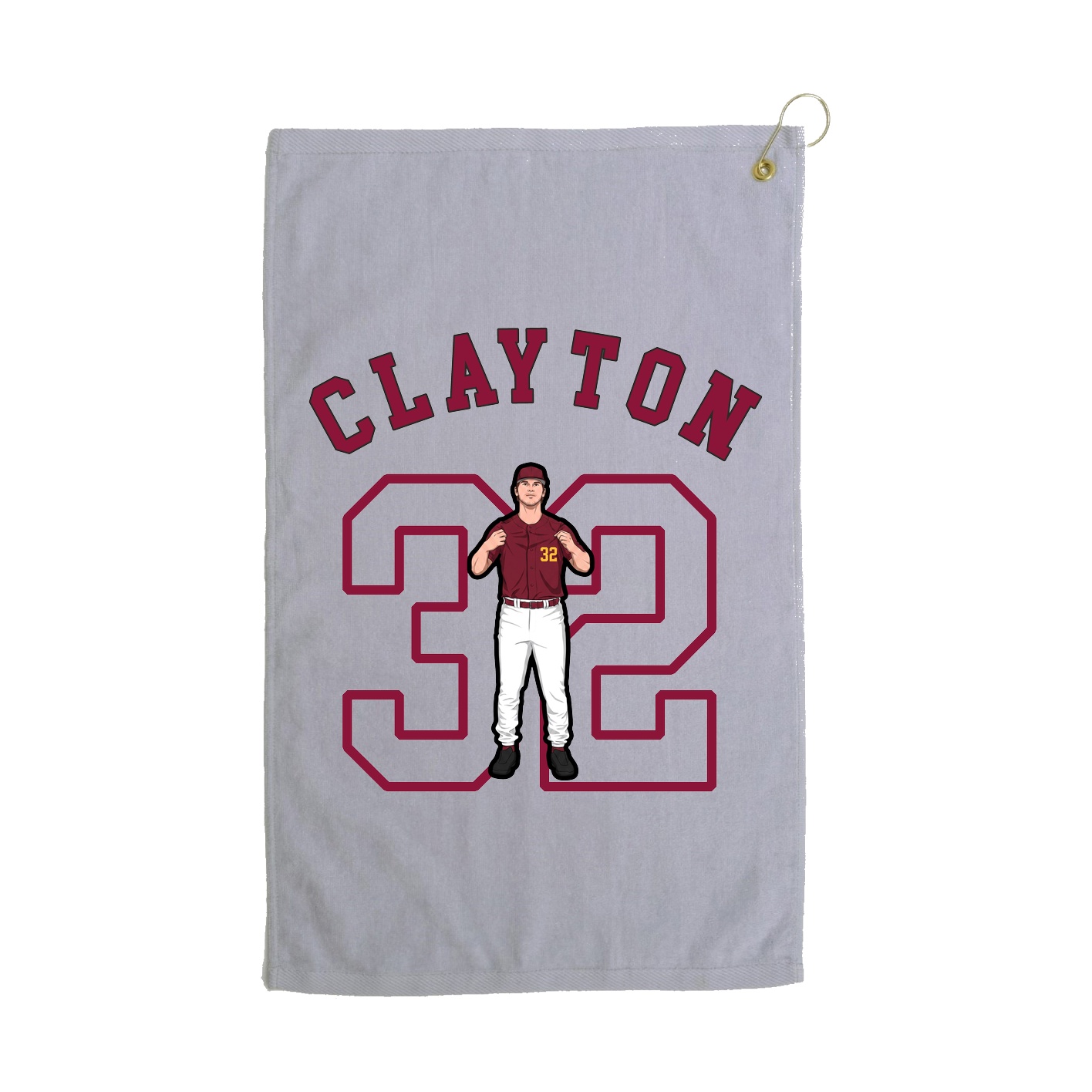Terry Velour Golf Towel