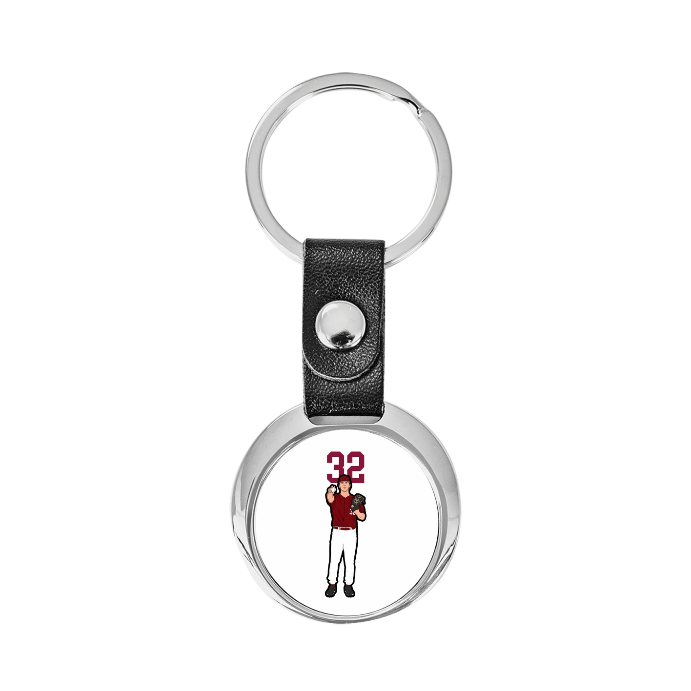 Key Chain — Number Top in Classic