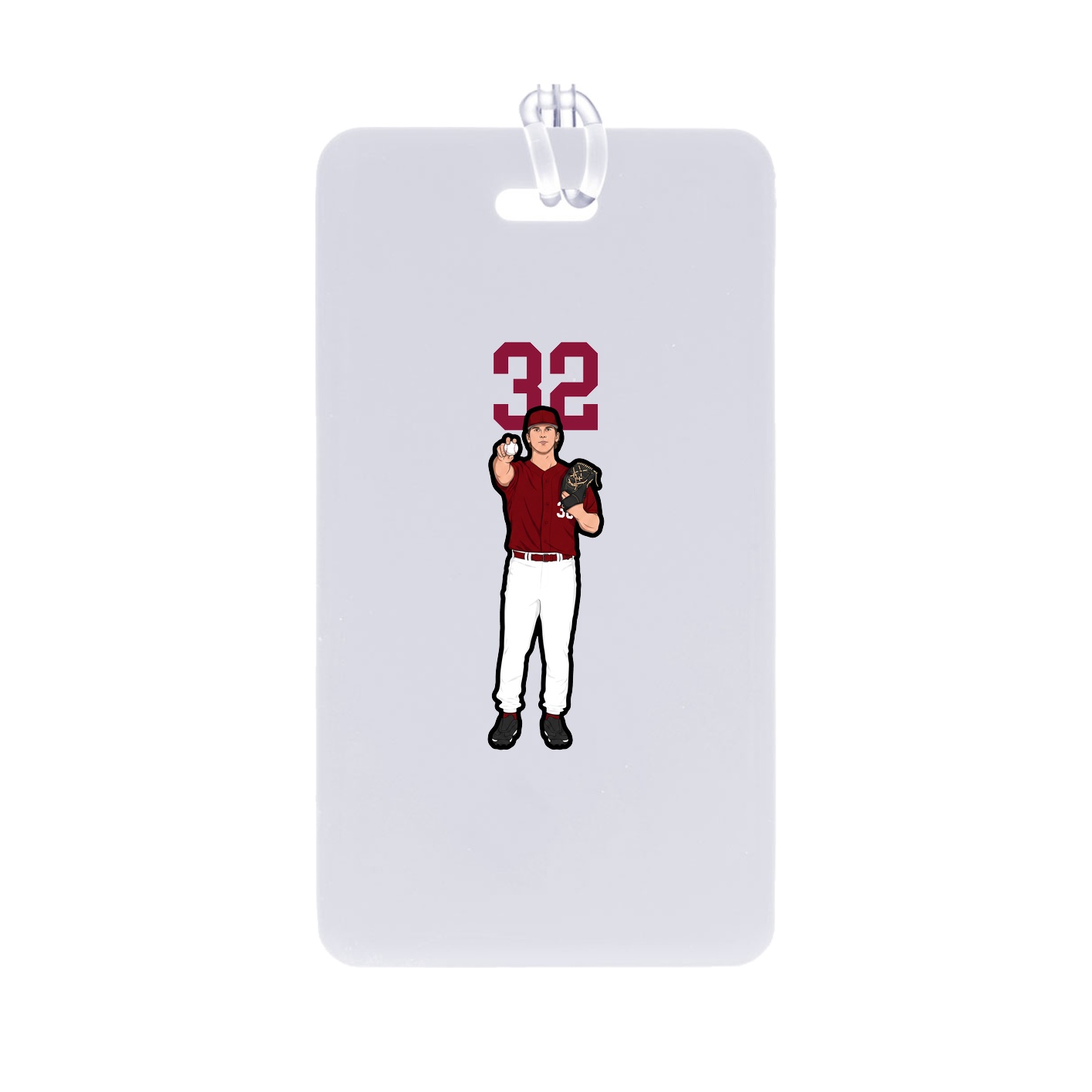 Bag Tag — Number Top in Classic