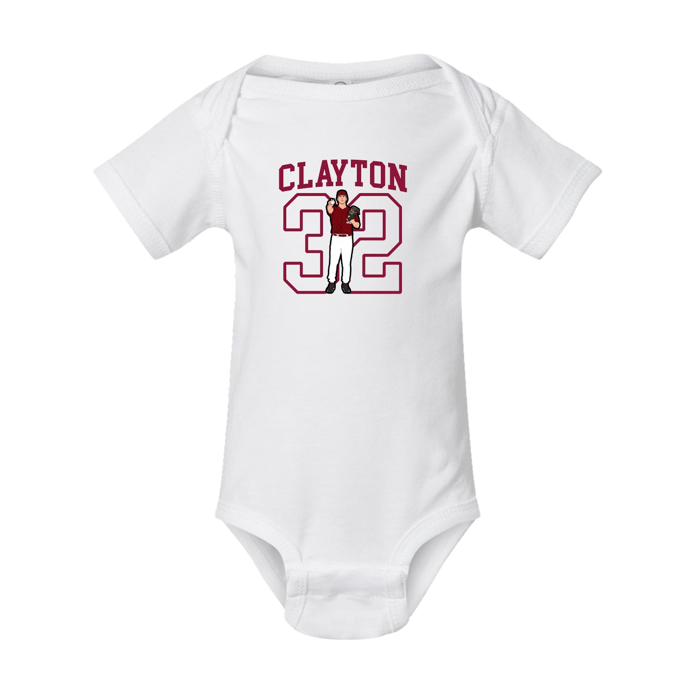 Baby Onesie — Shirsey in White