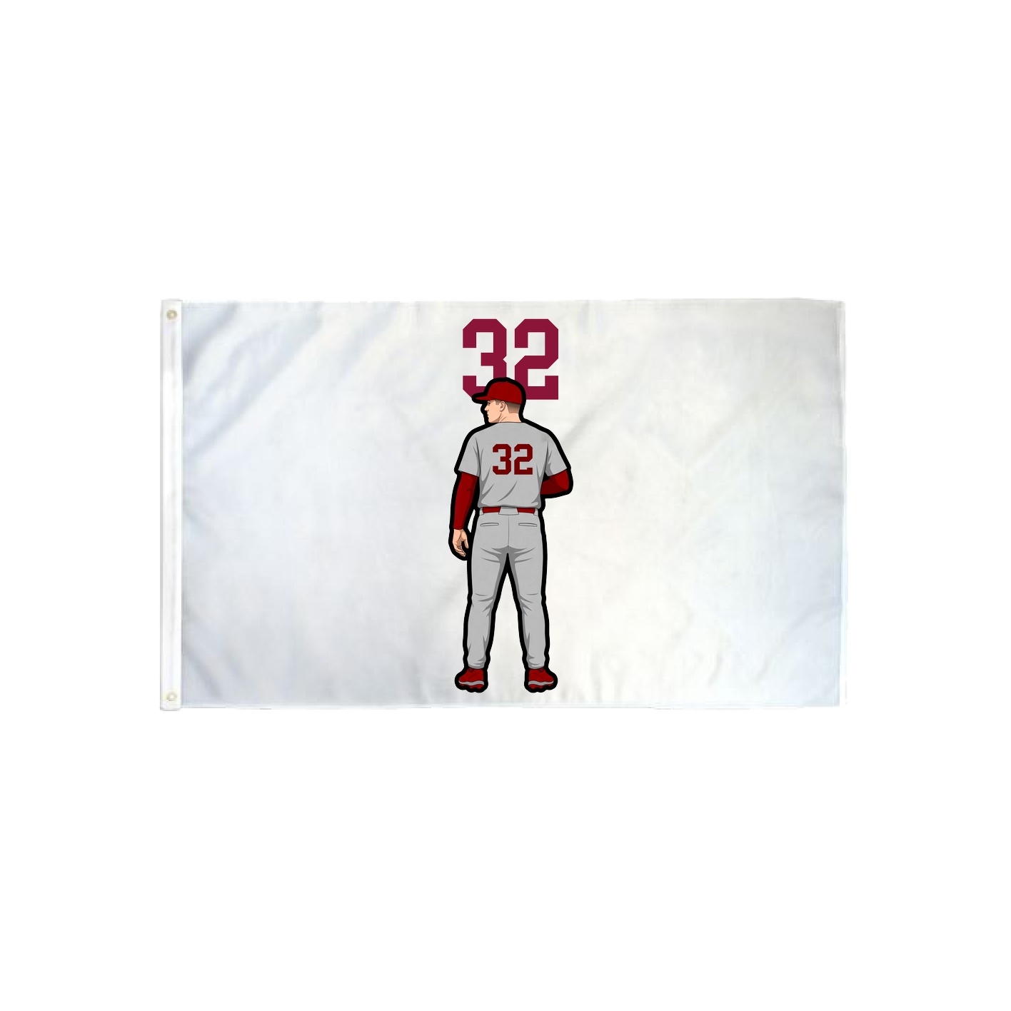 3x5 Flag — Number Top in Classic