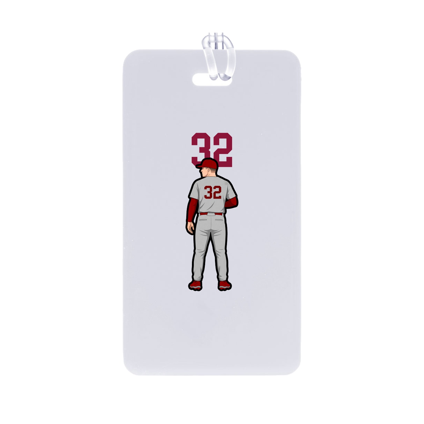 Bag Tag — Number Top in Classic