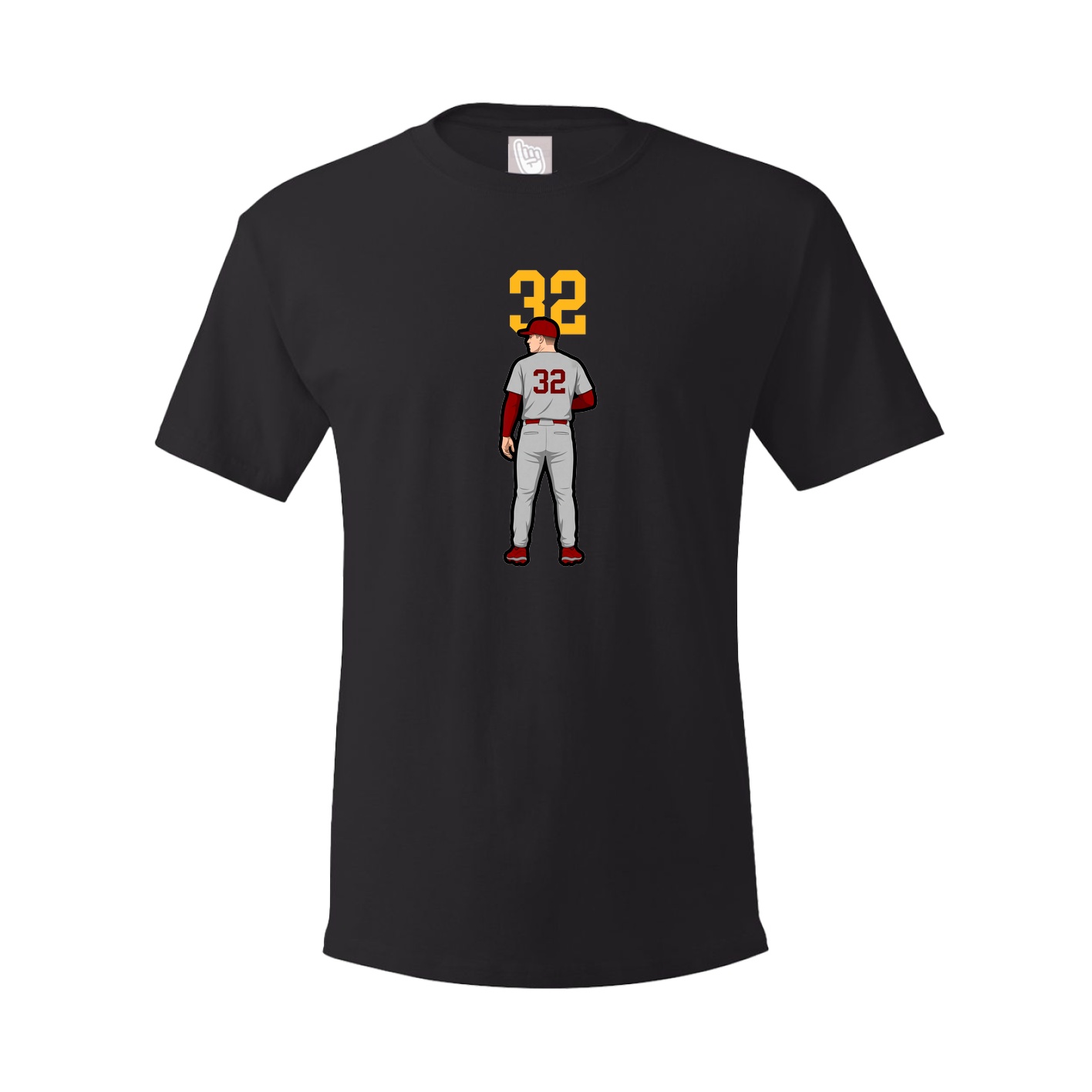 Tee — Number Top in Black