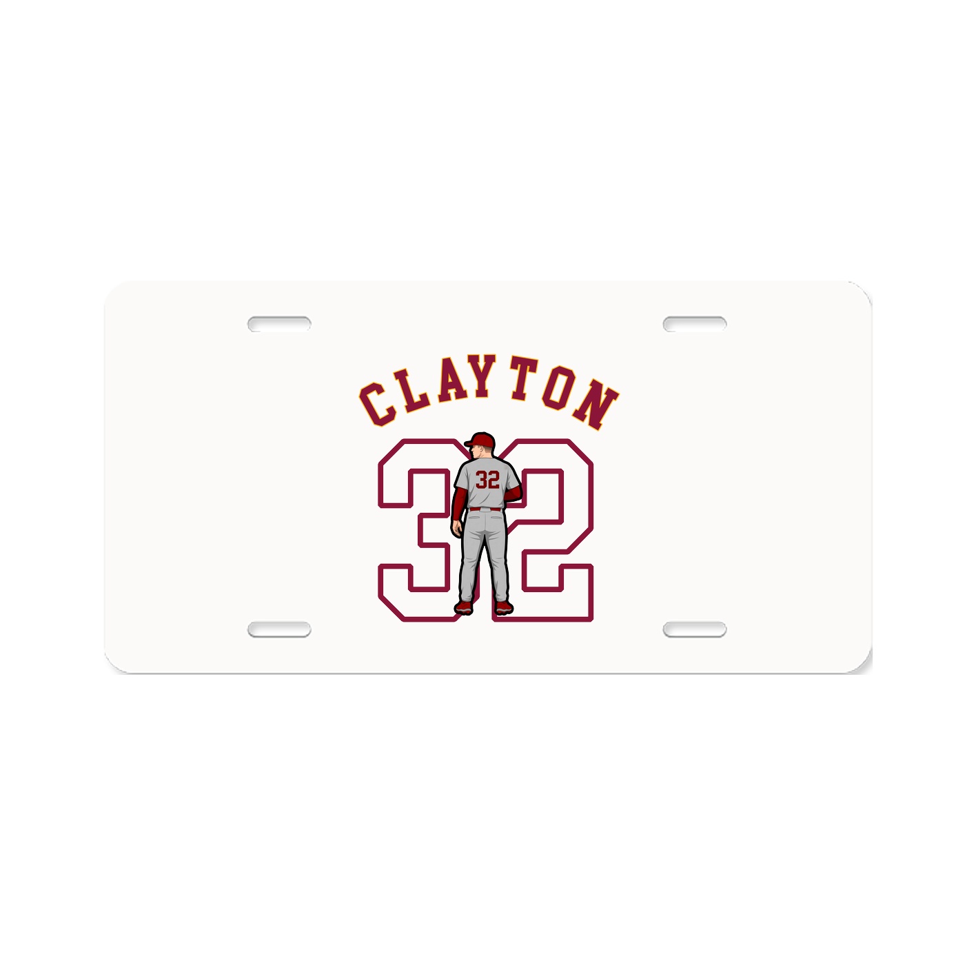 License Plate — Shirsey Arch in Classic